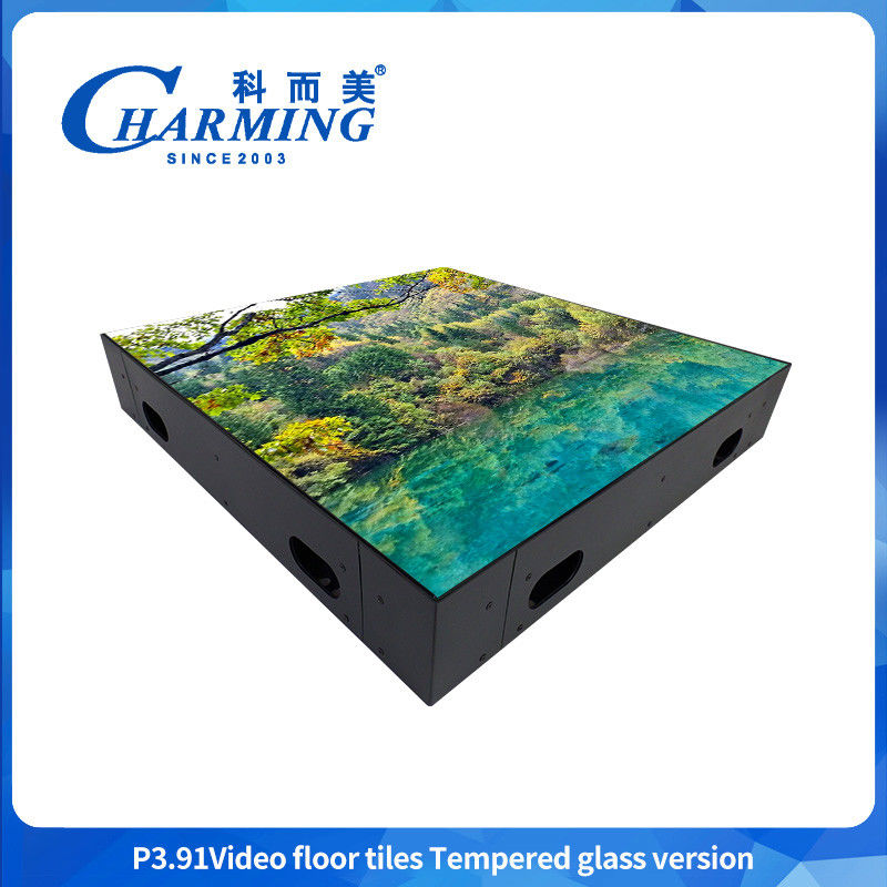 500X500Mm ইনডোর P3.9 ইন্টারেক্টিভ স্টেজ ডান্স ফ্লোর নেতৃত্বাধীন ভিডিও প্রাচীর প্রদর্শন ভিডিও টাইলস স্ক্রিন জন্য বার ইভেন্ট ট্রেড শো
