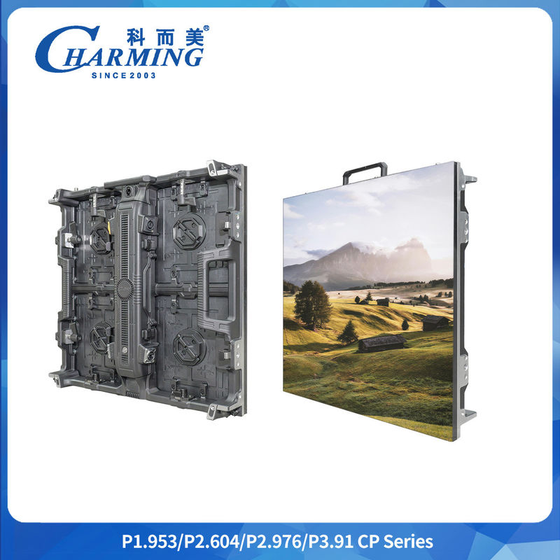 স্ক্রিন ওয়ার্কিং ভোল্টেজ এসি 220V/(110V) ±15% P2.6/2.98/3.91 সিপি সিরিজ বহিরঙ্গন LED ভিডিও ওয়াল সঙ্গে ট্রাস সংযোগ Keyhole