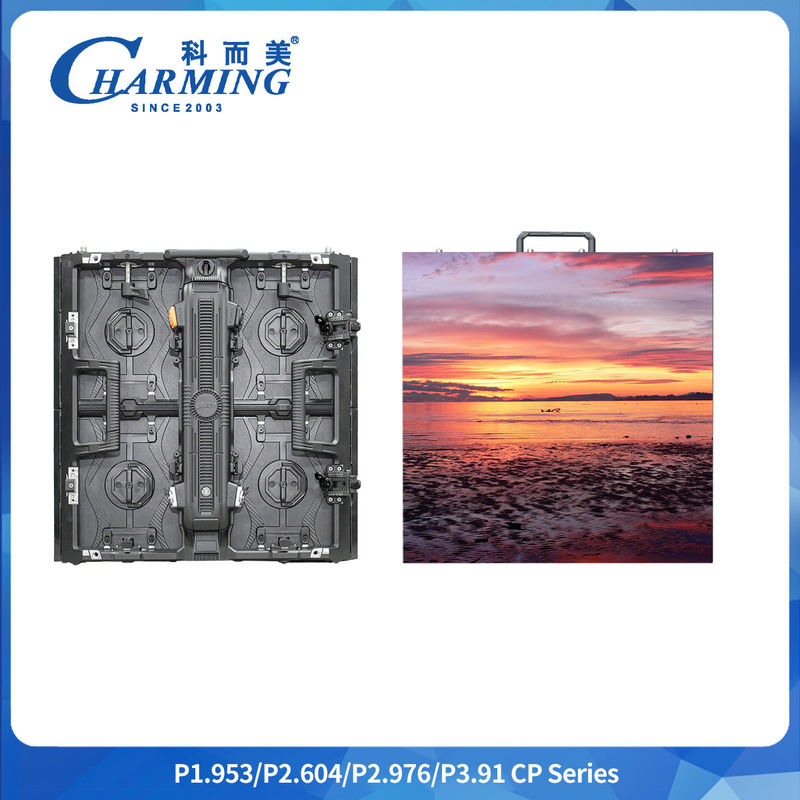 -20~40°C 600~800 CD/m2 P2.6/2.98/3.91 সিপি সিরিজ ইনডোর এলইডি ভিডিও ওয়াল বক্স কোণার গার্ড সহ