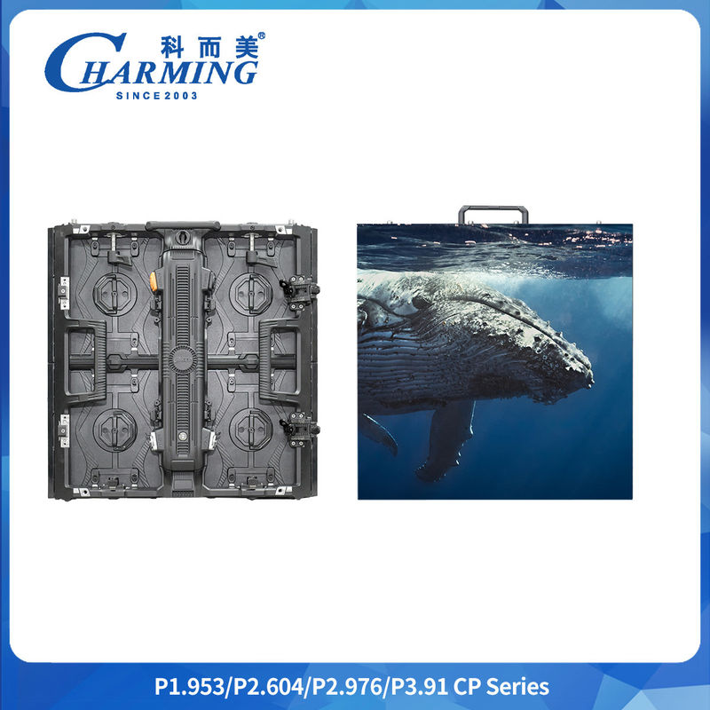 7680Hz উচ্চ দক্ষতা শীতল LED ভিডিও ওয়াল ডিসপ্লে P1.9 P2.6 P2.98 বক্ররেখা P3.91 গোলমাল মুক্ত নকশা সহ