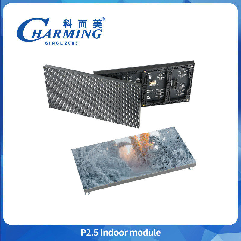 P 2.5 ইনডোর LED ডিসপ্লে মডিউল LED ডিসপ্লে মডিউল 160 X 320 MM