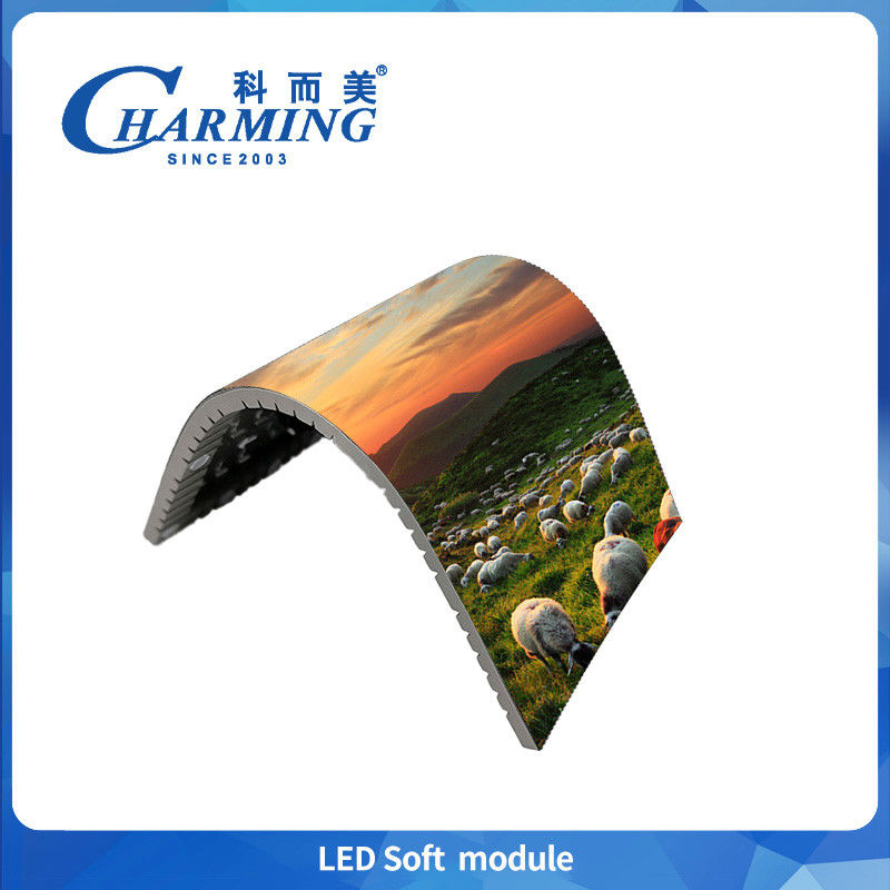 P2/P2.5/P3/P3.076/P4 ইনডোর ফ্লেক্সিবলস্ক্রিন 320x160 মিমি নেতৃত্বাধীন ভিডিও ওয়াল 240x120 মিমি ভাঁজযোগ্য নেতৃত্বাধীন ডিসপ্লে স্ক্রিন হোটেল & বার & বিবাহের জন্য