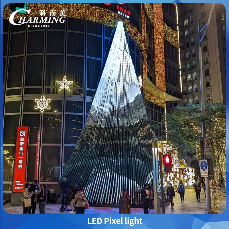 পিক্সেল লাইট RGB LED পিক্সেল 30mm ব্যাস IP66 RGB LED পিক্সেল লাইট ইনডোর আউটডোর ডেকোরেশন আলো বিল্ডিং ব্রিজ
