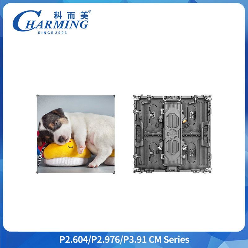 P3.91 আউটডোর ভাড়া LED বিজ্ঞাপন স্ক্রিন IP65 7680Hz 500*500mm SMD1921