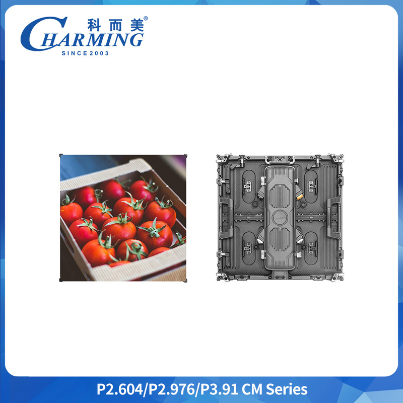 P3.91 আউটডোর LED ডিসপ্লে স্ক্রিন 500x500mm IP65 4500CD/m2