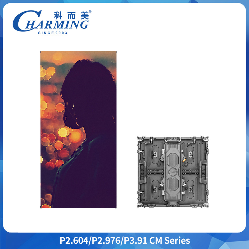 P3.91 আউটডোর ভাড়া LED স্ক্রিন 500x500mm IP65 4500CD/m²