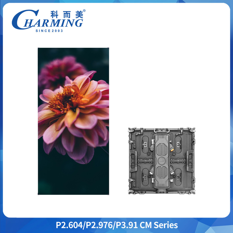 P3.91 LED ভিডিও ওয়াল 500x500mm IP65 আউটডোর ডিসপ্লে