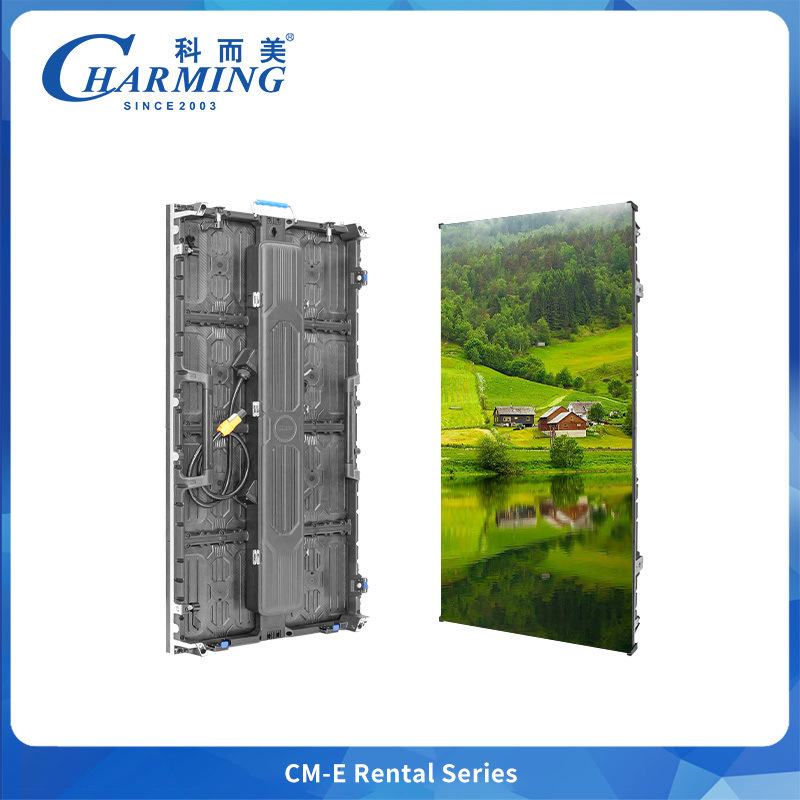 500x500mm/500x1000মিমি 6.4 কেজি ভাড়া করা এলইডি ডিসপ্লে ক্যাবিনেট কনসার্ট স্টেজ ইভেন্টের জন্য পাওয়ার কর্ড ইন্টিগ্রেশন