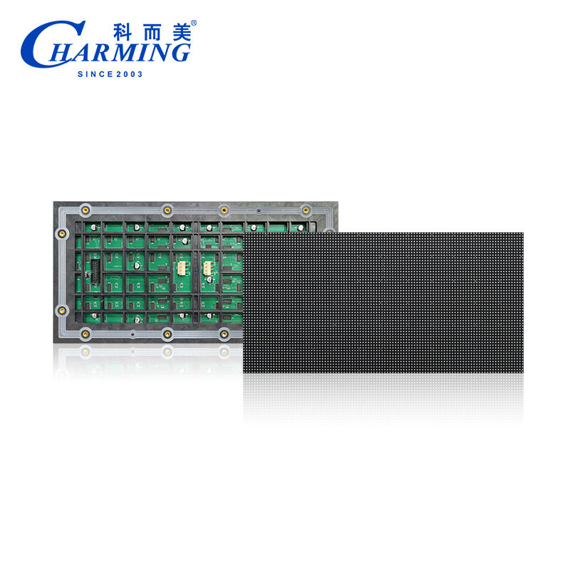 Charming P3.076 ফুল কালার আউটডোর LED মডিউল IP65 ওয়াটারপ্রুফ 5500CD উজ্জ্বলতা ২ বছরের ওয়ারেন্টি