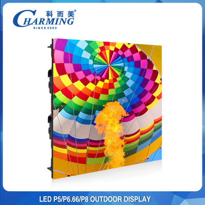 জলরোধী IP65 বাহ্যিক ভিডিও ওয়াল, P4 P5 P8 LED আউটডোর বিজ্ঞাপন বোর্ড