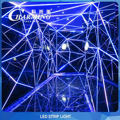 হোটেলের জন্য অতি পাতলা নমনীয় RGB LED স্ট্রিপ লাইট 5000x10x3MM
