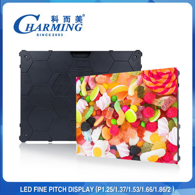 64x48CM ইন্ডোর ফিক্সড LED ডিসপ্লে P1.5 / P1.8 / P2 / P2.5 4K রিফ্রেশ আল্ট্রা থিন