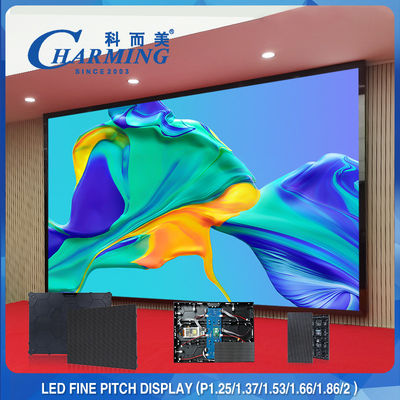 P2.5 বিজোড় LED ডিসপ্লে ইনডোর ফিক্সড LED ডিসপ্লে 4K ডাইকাস্ট অ্যালুমিনিয়াম