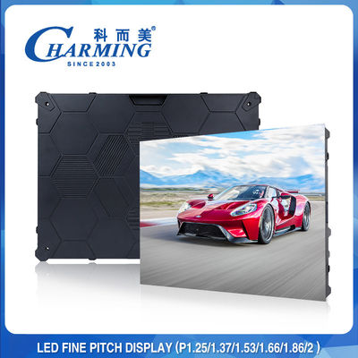 4K রিফ্রেশ HD P1.5MM ফিক্সড ইনডোর LED ডিসপ্লে আল্ট্রা থিন সাইজ 64x48CM