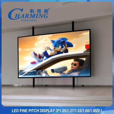 64x48CM HD P1.86MM ফিক্সড ইনডোর LED ডিসপ্লে 4K টিভি শোয়ের জন্য রিফ্রেশ