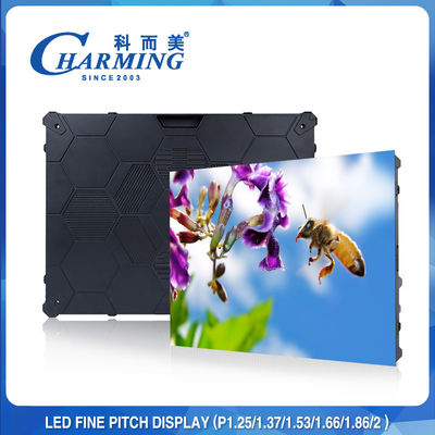 P2.5 আল্ট্রা থিন LED ডিসপ্লে, 4K ডাইকাস্ট অ্যালুমিনিয়াম ইনডোর ফিক্সড LED ডিসপ্লে