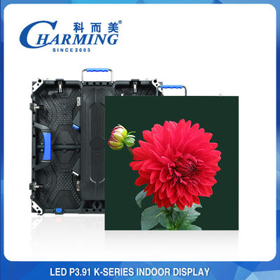 P3.91 ইনডোর LED ভিডিও ডিসপ্লে ডিজিটাল সিগনেজ বিজ্ঞাপন স্ক্রিন দেয়ালের জন্য