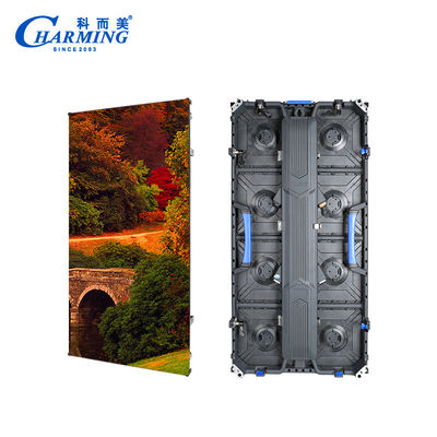 জলরোধী LED ভিডিও স্ক্রিন ওয়াল ফুল কালার 3840HZ P3.91 16 স্ক্যান মোড