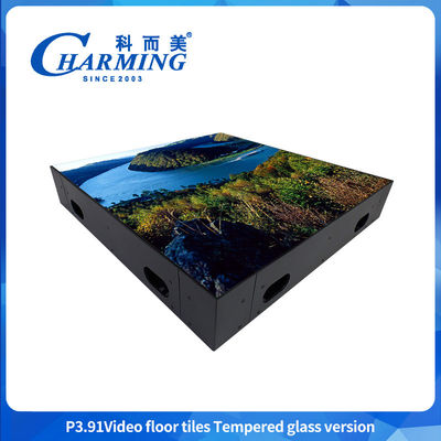 P3.9 LED ডান্স ফ্লোর টাইলস উচ্চ রেজোলিউশন 500 * 500mm ভাল তাপ ছড়িয়ে সঙ্গে
