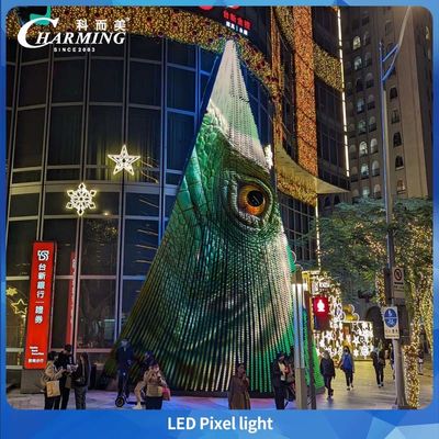 LED পিক্সেল লাইট 43A SMD3535 আইপি 66 ব্যবহার করা সহজ বহিরাগত প্রাচীর সজ্জা বহিরঙ্গন ব্যবহার