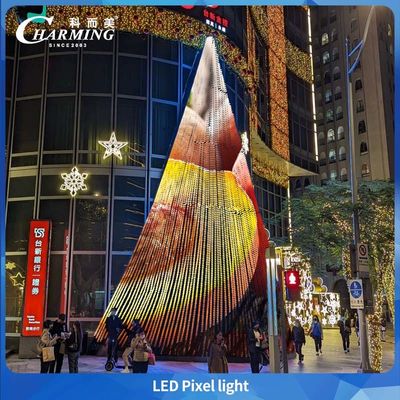 Charming 2025 New Innovation Product Led Pixel Light 40D 40*27.3MM PC Material IP66 Tourist Attractions Decoration