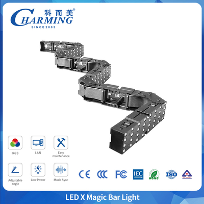 ব্যক্তিগত পিক্সেল স্তর নিয়ন্ত্রণ SMD3838 1m LED ম্যাজিক বার লাইট ক্লাব ইভেন্টের জন্য প্রয়োগ করুন