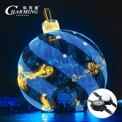 সিএম -40 সি উচ্চ উজ্জ্বলতা পিক্সেল লাইট φ40x15.2 মিমি আরজিবি আইপি 66 পিসি শেল বিলবোর্ড এবং ব্রিজ আলোর জন্য আদর্শ