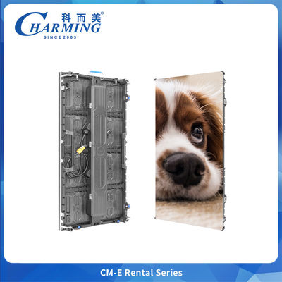 কনসার্ট স্টেজ ইভেন্টগুলির জন্য অতি-পাতলা ৭৯মিমি ভাড়া এলইডি ডিসপ্লে ক্যাবিনেট পাওয়ার কর্ড ইন্টিগ্রেশন