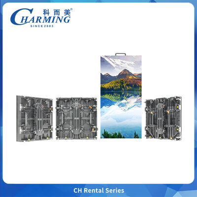 আইপি 65 আউটডোর এলইডি ভিডিও ওয়াল সিএইচ সিরিজ 500x500 মিমি হালকা ওজন 7.9 কেজি স্টেজ ভাড়ার জন্য সামনের / পিছনের রক্ষণাবেক্ষণ