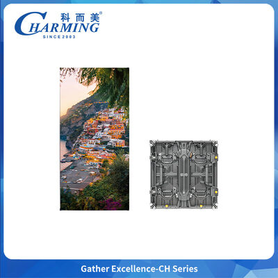 Flexible LED Cabinet P3.91 4500nits Rear Maintenance Push Pull Lock for Curved Wall Display
