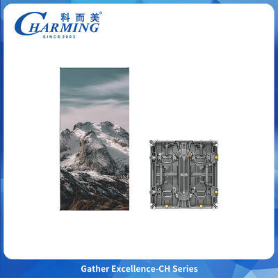 7680Hz রিফ্রেশ রেট সহ বহিরঙ্গন LED ভিডিও ওয়াল IP65 জলরোধী এবং প্রাণবন্ত বিজ্ঞাপনের জন্য 500x500 মিমি ক্যাবিনেটের আকার